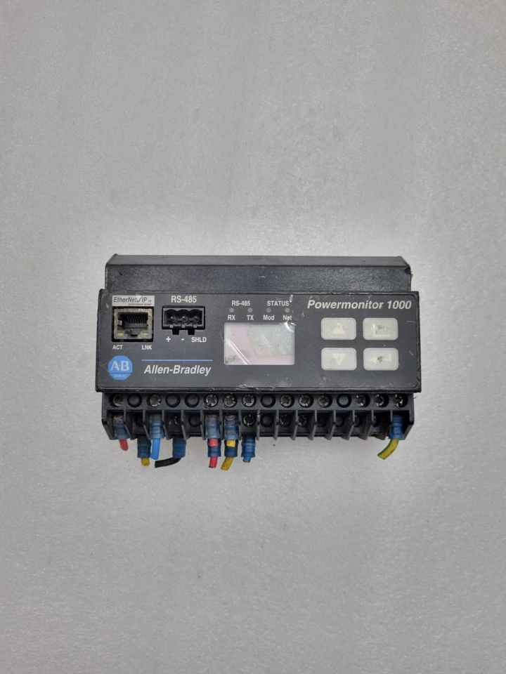 Allen Bradley Powermonitor 1000 1408-EM3A-ENT Ser-A Made In USA For Parts